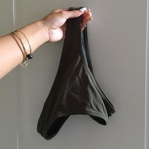 Olive Green Bikini Set